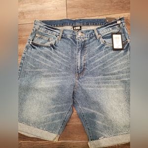 Men's jean shorts
